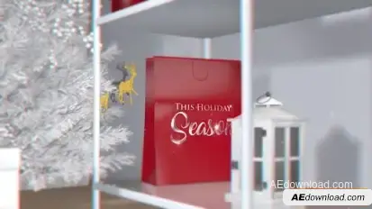 Christmas Wishes Room | After Effects Template Openers template preview