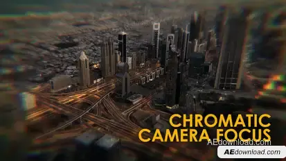 Chromatic Camera Focus Effects | After Effects Elements template preview