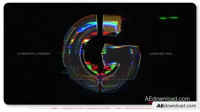 Chromatic Energy Logo Logo Stings template preview