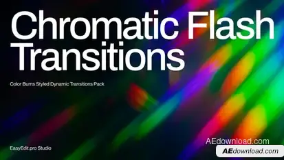 Chromatic Flash Transitions Elements template preview