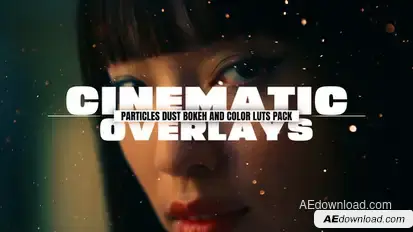 Cinamatic Particles Dust Bokeh And Color Luts Pack Elements template preview