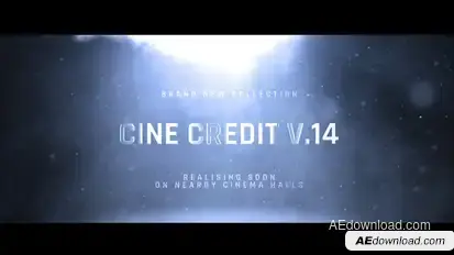 Cine Credit V.14 Titles template preview