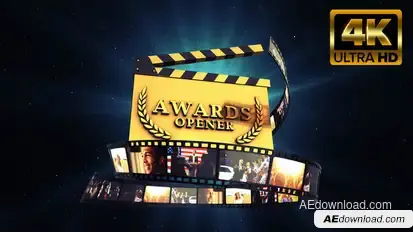 Cinema Awards Opener Openers template preview