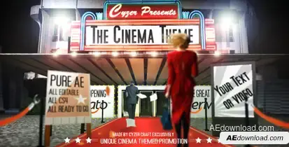 Cinema Movies Film Premiere Event Openers template preview