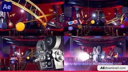 Cinema Opener Openers template preview