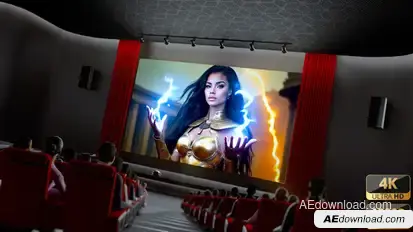 Cinema Screen Opener Openers template preview
