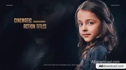 Cinematic Action Titles Opener Titles template preview