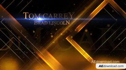 Cinematic Awards Luxury Titles template preview