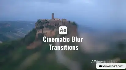 Cinematic Blur Transitions Elements template preview