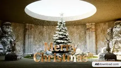 Cinematic Christmas Opener Openers template preview
