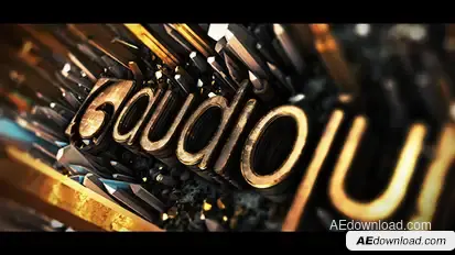 Cinematic Crystal Logo Reveal Logo Stings template preview