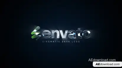 Cinematic Dark Logo Logo Stings template preview