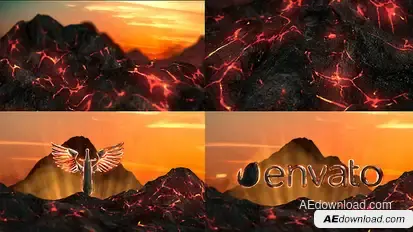 Cinematic Epic Logo Reveal. Logo Stings template preview