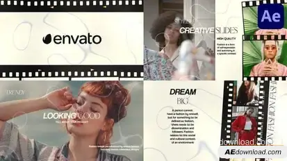 Cinematic Fashion Scenes for After Effects Openers template preview
