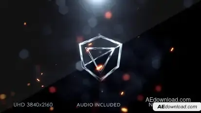 Cinematic Fire Logo Openers template preview