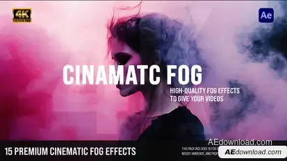 Cinematic Fog Overlays Pack – Realistic Mist & Atmospheric Film FX Elements template preview
