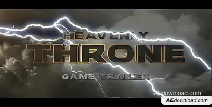Cinematic Game Trailer Openers template preview