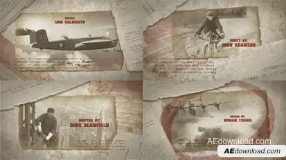 Cinematic History Opener Openers template preview