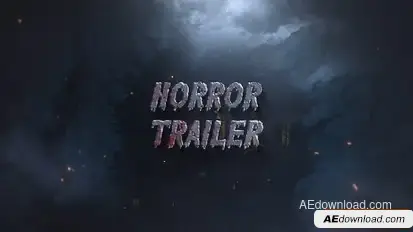 Videohive Cinematic Horror Movie Trailer Openers template preview