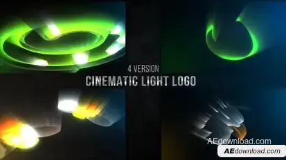 Cinematic Light Logo Logo Stings template preview