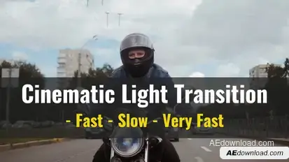 Cinematic Light Transition broadcast-packages template preview
