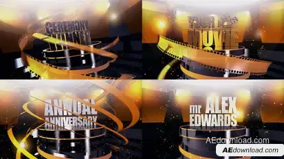 Cinematic Logo Openers template preview