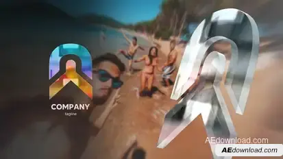 Cinematic Logo Intro Logo Stings template preview