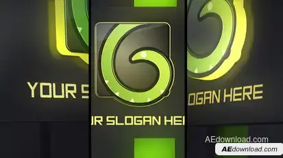 Cinematic Logo Reveal Logo Stings template preview