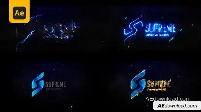 Cinematic Logo Reveal Logo Stings template preview