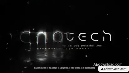 Cinematic Logo Reveal Logo Stings template preview