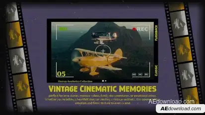 Cinematic Memory Viewfinder – Portrait Film Frame Intro Openers template preview