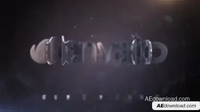 Cinematic Metal Logo Logo Stings template preview