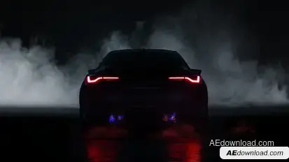 Cinematic Motorsport Car Logo Reveal 3 Logo Stings template preview