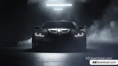 Cinematic Motorsport Car Logo Reveal Logo Stings template preview