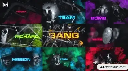 Cinematic Movie Trailer Openers template preview