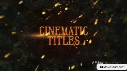 Cinematic Movie Titles Titles template preview