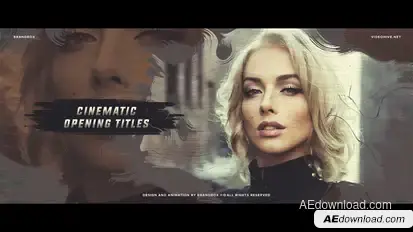 Cinematic Opening Title Titles template preview