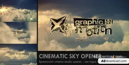 Cinematic Sky Opener Openers template preview