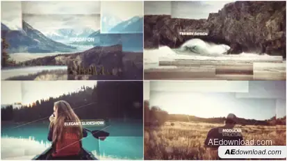 Cinematic Slideshow Openers template preview