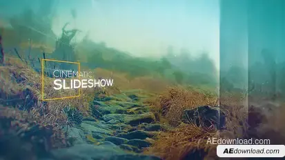 Modern Cinematic Slideshow Video Displays template preview