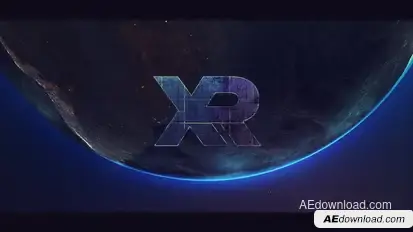 Cinematic Space Logo Intro Logo Stings template preview