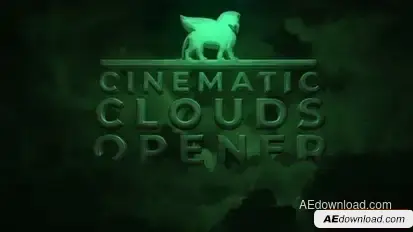 Cinematic Thunder Clouds Opener Openers template preview