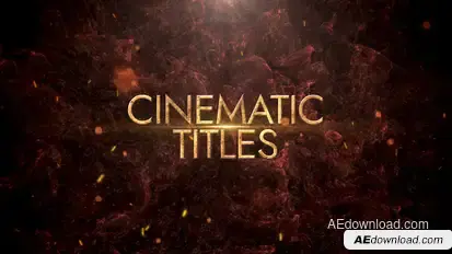 Cinematic Titles Titles template preview