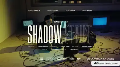 Cinematic Titles and Credits Pack - After Effects Titles template preview