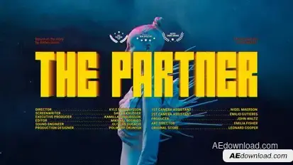 Cinematic Titles Pack Titles template preview