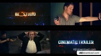 Cinematic Trailer Openers template preview