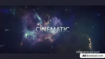 Cinematic Trailer Titles template preview