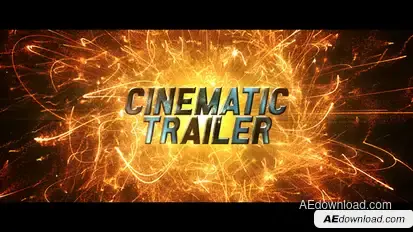 Cinematic Trailer Openers template preview