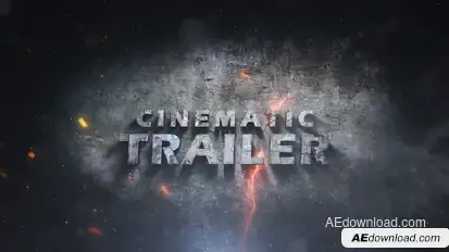 Cinematic Trailer Openers template preview