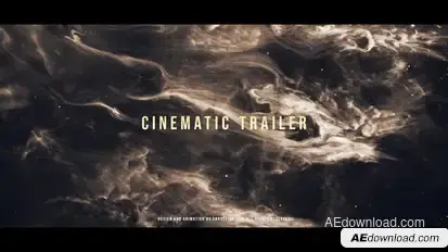 Cinematic Trailer Openers template preview